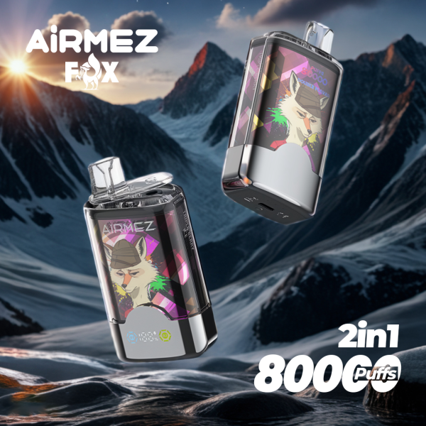 Airmez FOX 2w1 80K Vape Jednorazowy Smaki Kombinowane