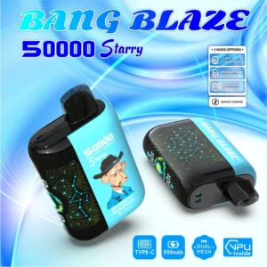 Alternative view of BANG BLAZE 50000  Puffs Starry