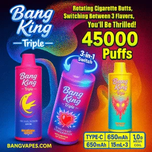 Alternative view of Bang King Triple 45000 Puffs 3w1