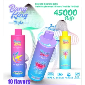 Bang King Triple 45000 Puffs 3w1
