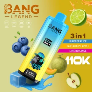 Alternative view of Bang Legend 110K Puffs 3W1